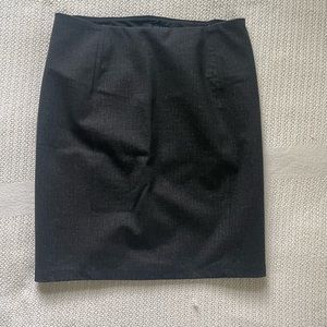 Liverpool black straight pull on skirt